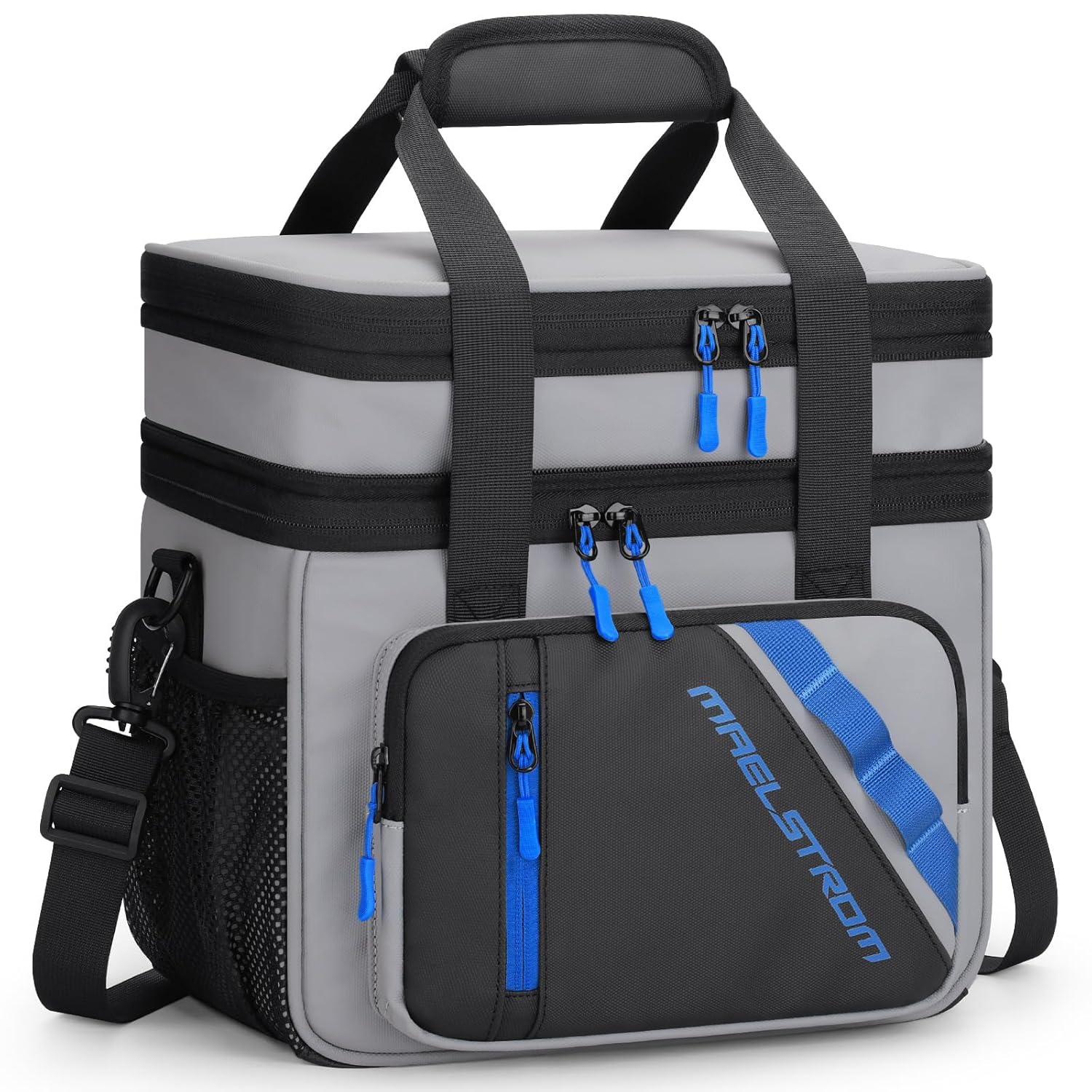 Maelstrom Lunch Box 20L Insulated Lunch Bag for Men Women Expandable Double Deck Leakproof Cooler Bag with 6