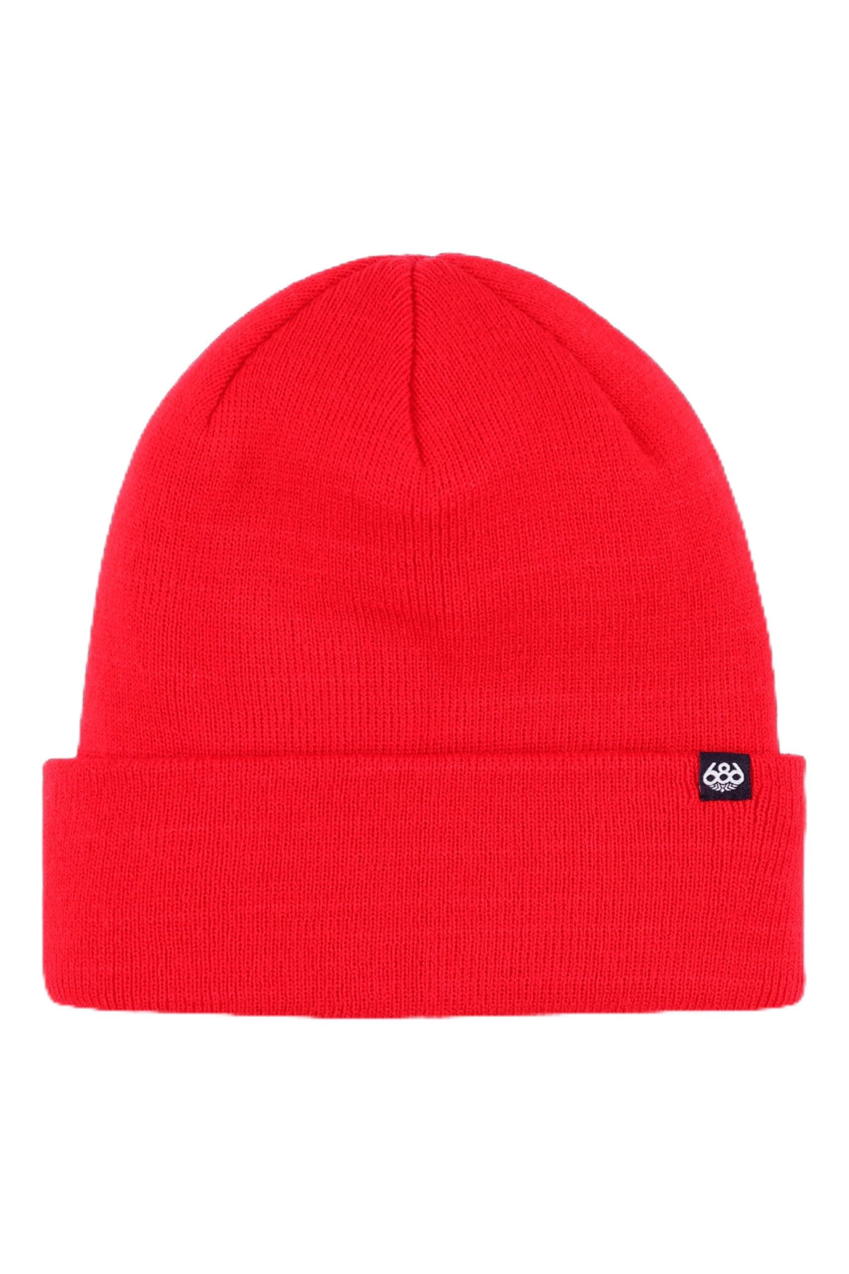 686 Men's Standard Roll Up Beanie - Winter Head Wear - Acrylic Knit Stretch Material - One Size Fits All