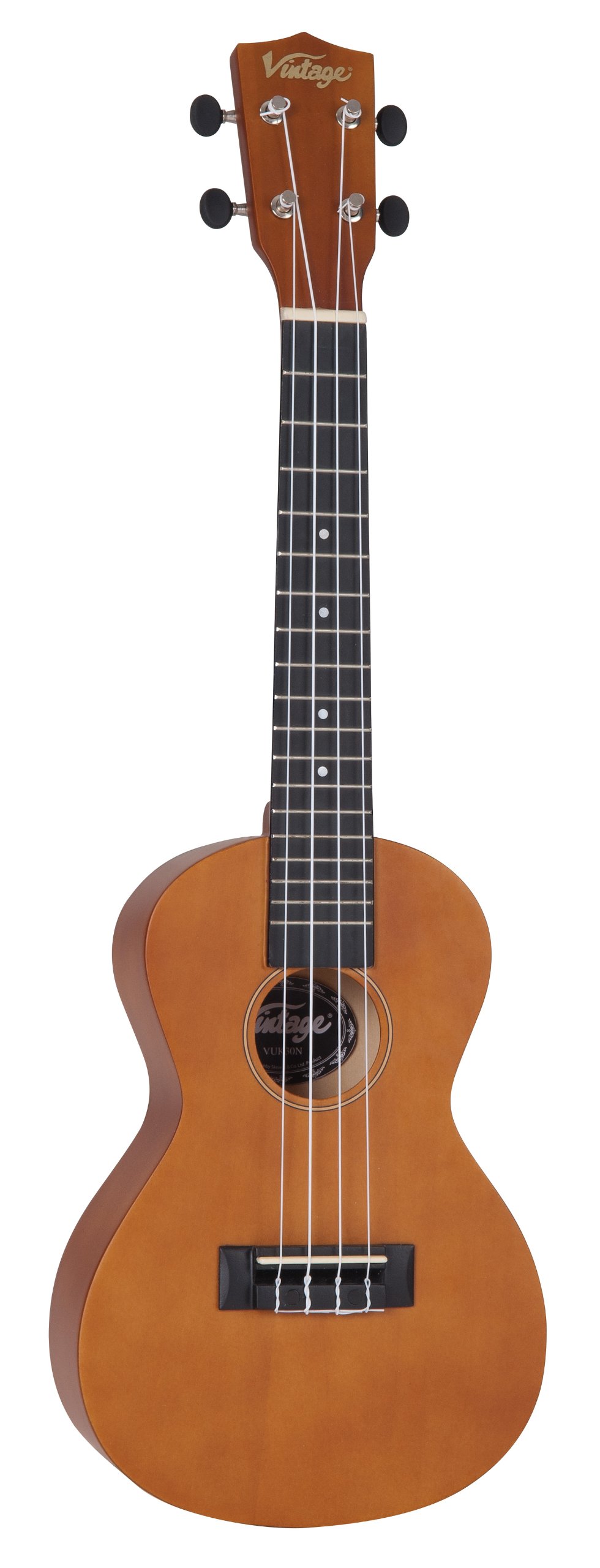 Vintage VUK30N Concert Ukulele - Natural Mahogany Finish