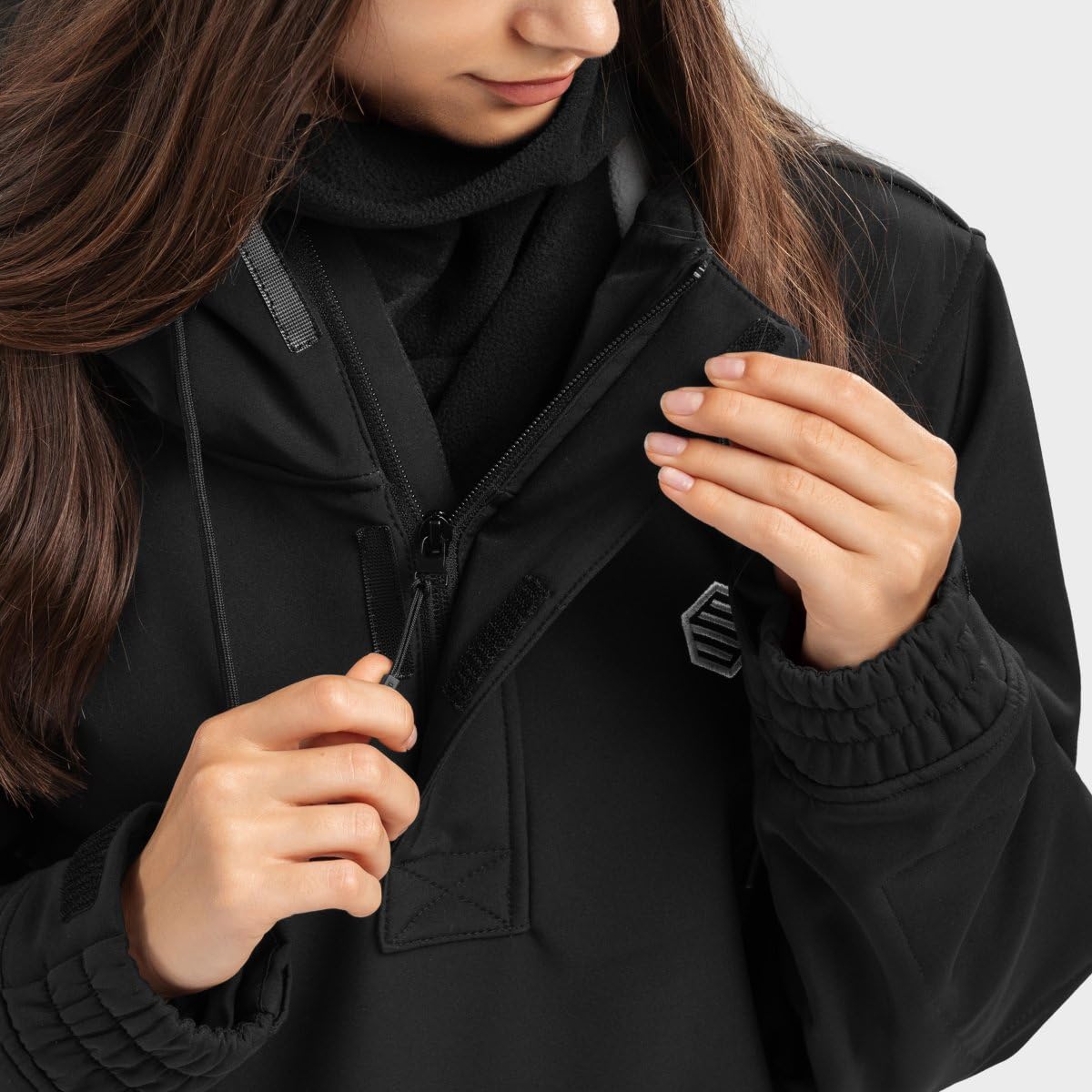 SIROKO Chaqueta para snowboard/esquí esquí y nieve W3-W North Ice Negro
