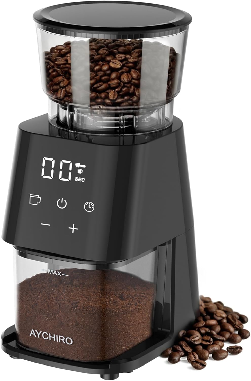 Coffee Grinder Electric, Conical Burr Grinder for Home Use