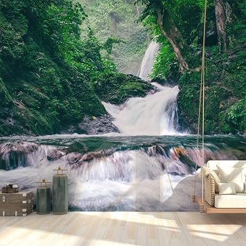 SIGNFORD Wall Mural Landscape Removable Wallpaper Wall Sticker for Bedroom Living Room - 100x144 inches
