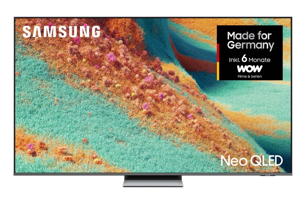 Samsung Neo QLED 4K QN85F 65 Zoll (163 cm) Mini LED Fernseher, NQ4 AI Gen2 Prozessor, Quantum Matrix Plus, Neo Quantum HDR+, Dolby Atmos, Knox Security, Samsung Vision AI Smart TV