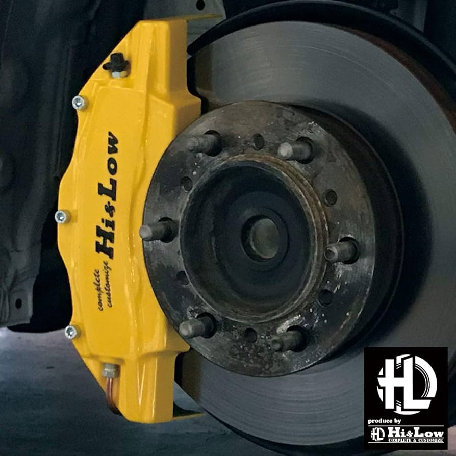 や*や様 ESSEX ブレーキキャリパー イエローハイエース エセックス(ESSEX/CRS) キャリパーカバーVer3【キャンディ