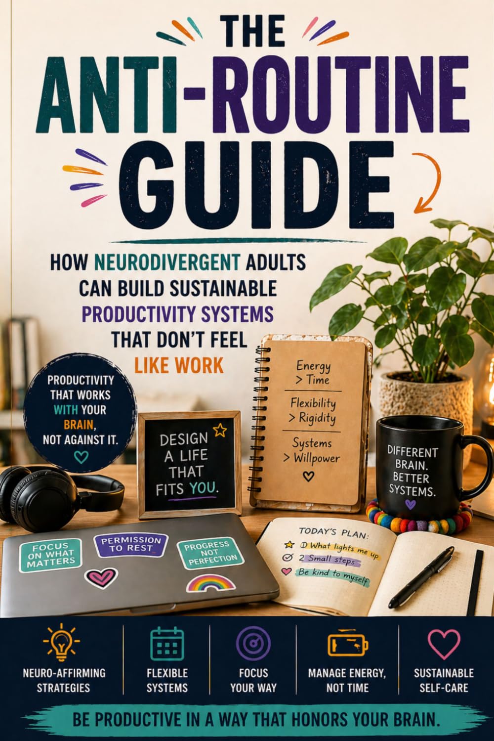 The Anti-Routine Guide: How Neurodivergent Adults Can Build Sustainable Productivity Systems That Don’t Feel Like Work