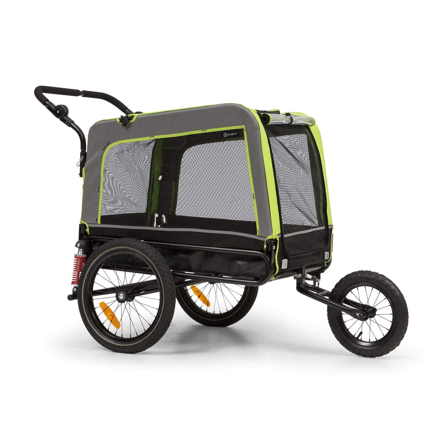 Buy KLAR FIT Klarfit Husky Vario 2in1 Bike Trailer, Dog Stroller