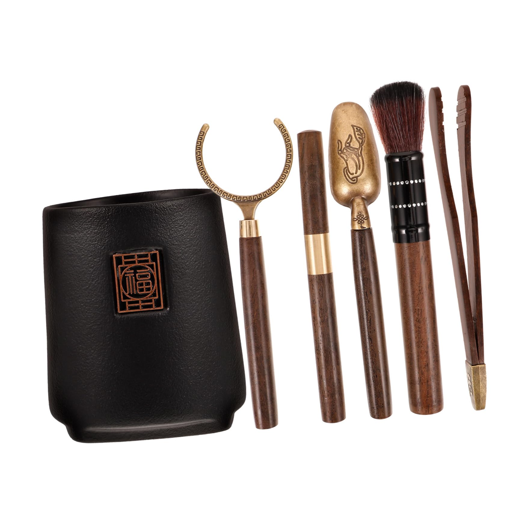 PartyKindom 2sätze Chinesische Teezeremonie Zubehör Elegante Teewerkzeuge Für Gongfu Tee Für Teeliebhaber Und Sammler Hochwertige Und Keramikmaterialien Teiliges Set Mit Exquisitem Design