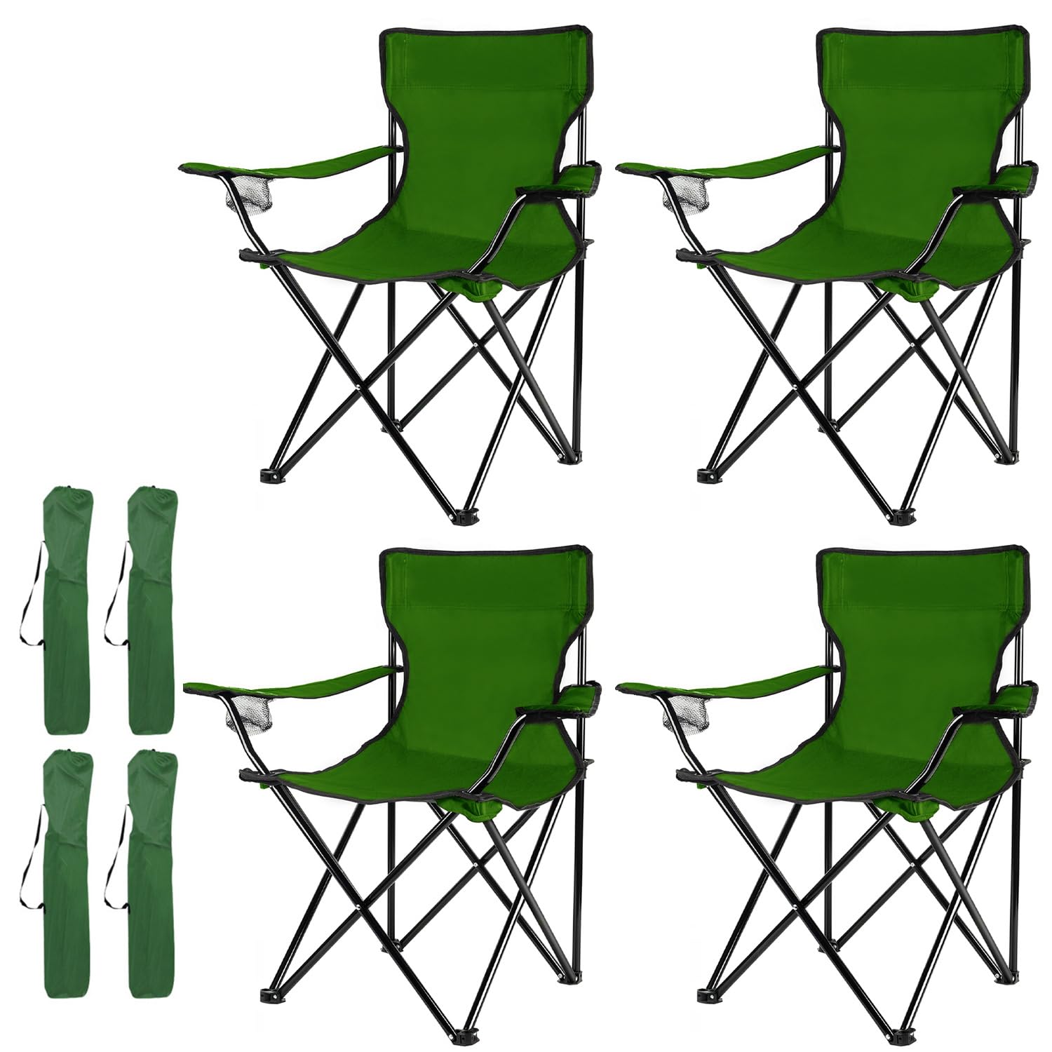 Damei century Foldable Camping Chair, Lightweight, Installation-Free, Ideal for Outdoor Parties, Beaches, Lawns, Sports