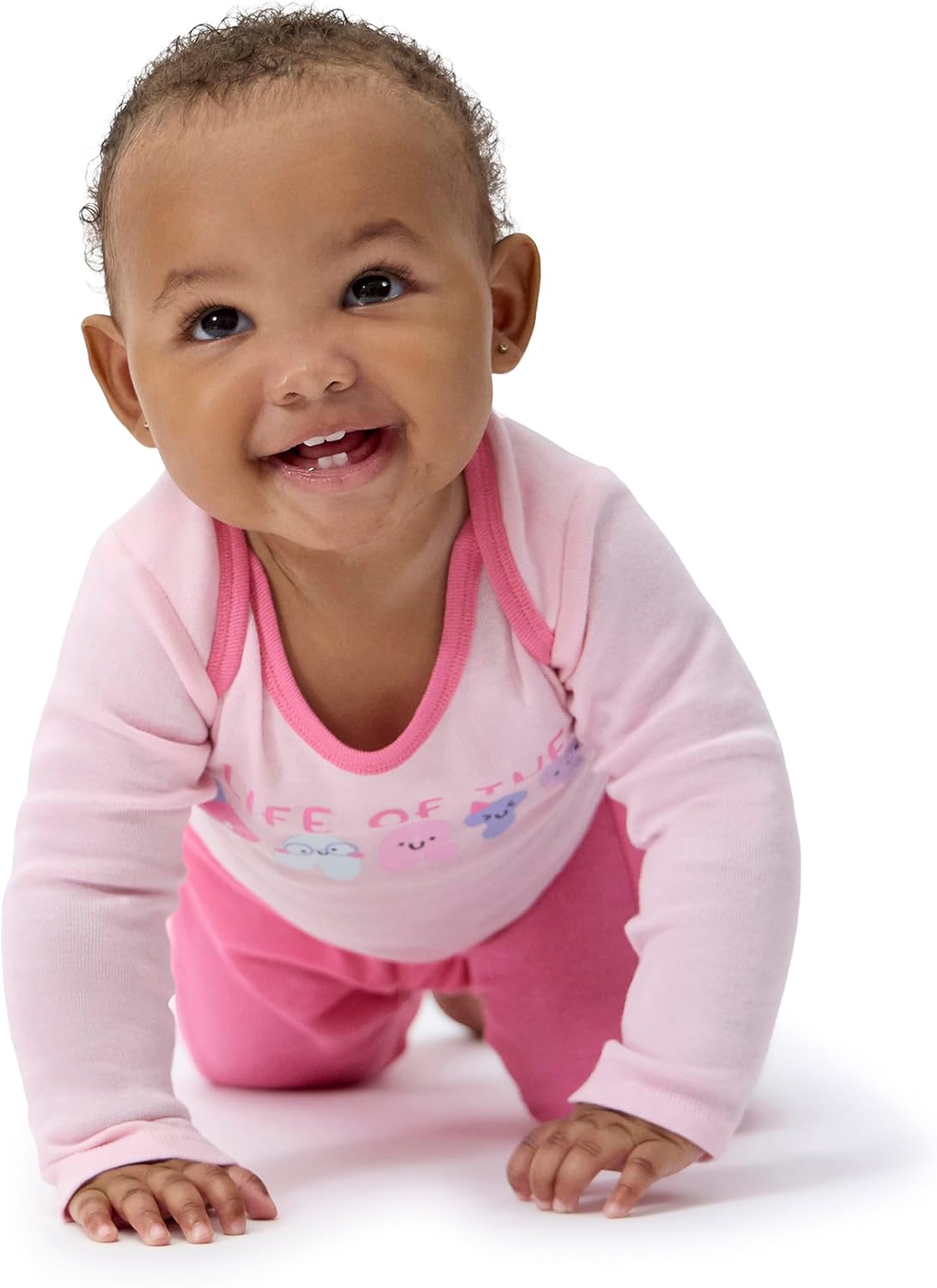 Onesies Brand, Unisex Baby, 4-Piece Bodysuits and Pants