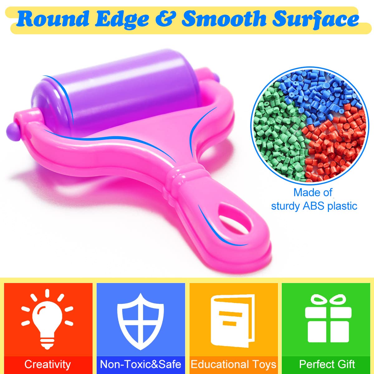 Kit De 26 Accessoires Pour Pâte à Modeler - Emporte-pièces, Rouleaux, Outils De Modelage - Loisirs Créatifs Pour Enfants - 14