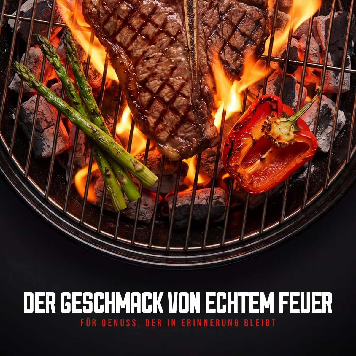 Premium Holzkohle 20 kg aus Buchenholz in Restaurant-Qualität - 2 Säcke (2X 10 kg) Grillkohle Buche extra große Stücke Lange Brenndauer hohe Hitze für BBQ und Holzkohlegrill