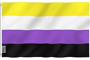 ANLEY Fly Breeze 3x5 Foot Non-Binary Pride Flag