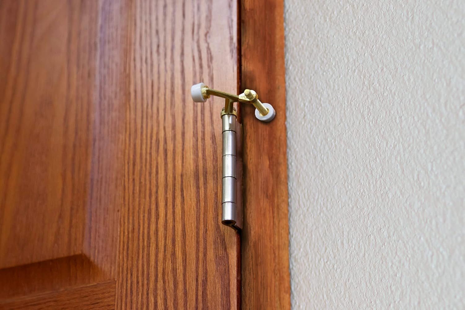 Design House 202382 Hinge Pin Door Stop, Polished Brass, 1-Pack