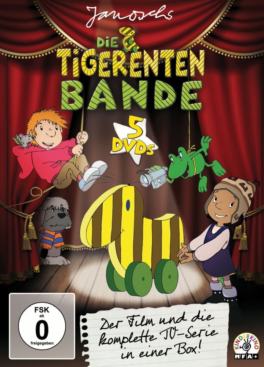 Janosch - Die Tigerentenbande Sammlerbox [DVD], edición original de Alemania para hogar