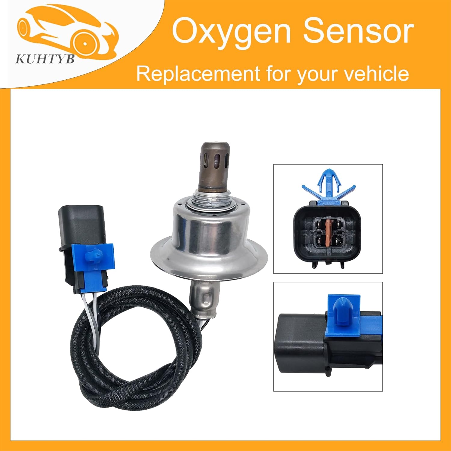 Oxygen Sensor 213-3110 15334 75-3896 ES11072 25182 Upstream O2 Sensor Compatible with HYUNDAI 2008 2007 2006 SONATA L4 2L O2 Sensor