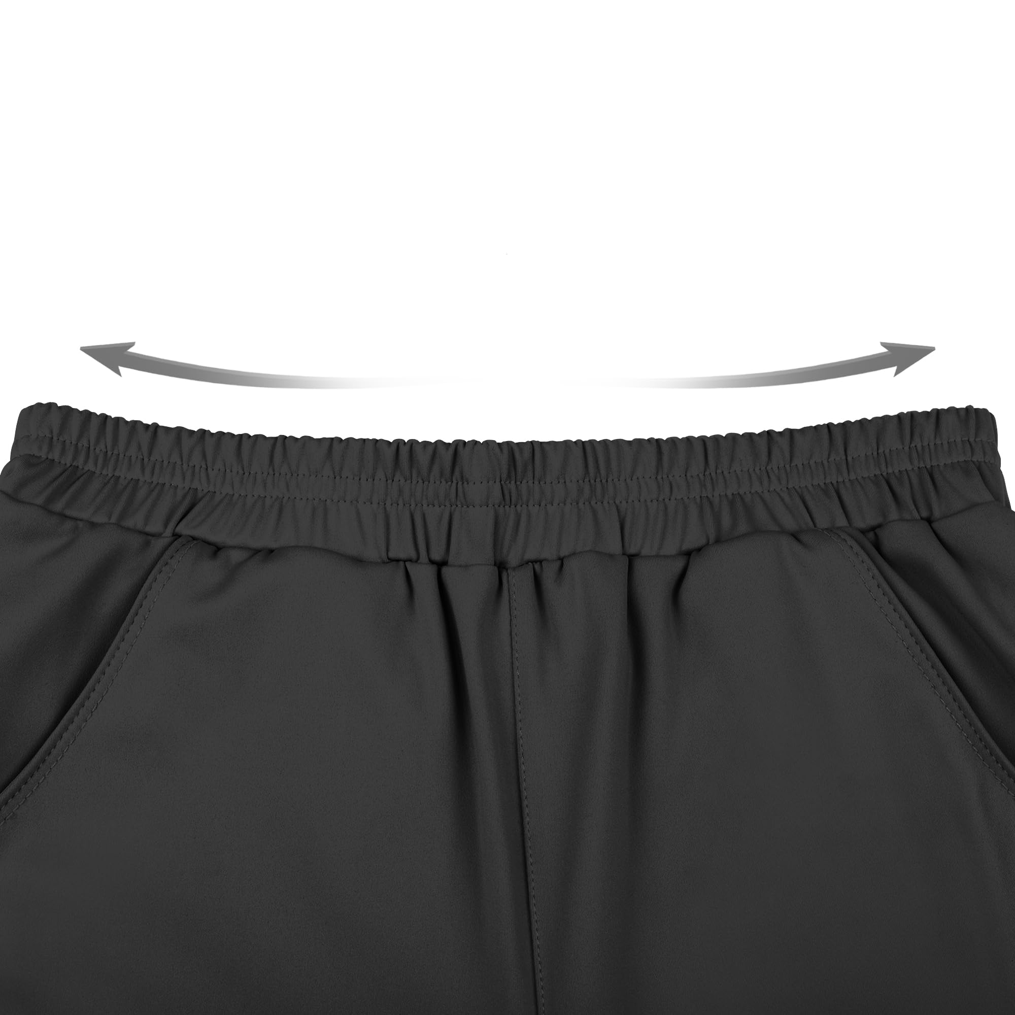 BIG ELEPHANT Mädchen-Jogginghose, schnelltrocknend, für aktive Sportler, zum Überziehen, mit Tasche