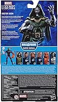Vista 7 de Serie Marvel Legends Fantastic Four - Figura de acción coleccionable de 6 pulgadas de Doctor Doom, diseño premium, 4 accesorios, 1 pieza