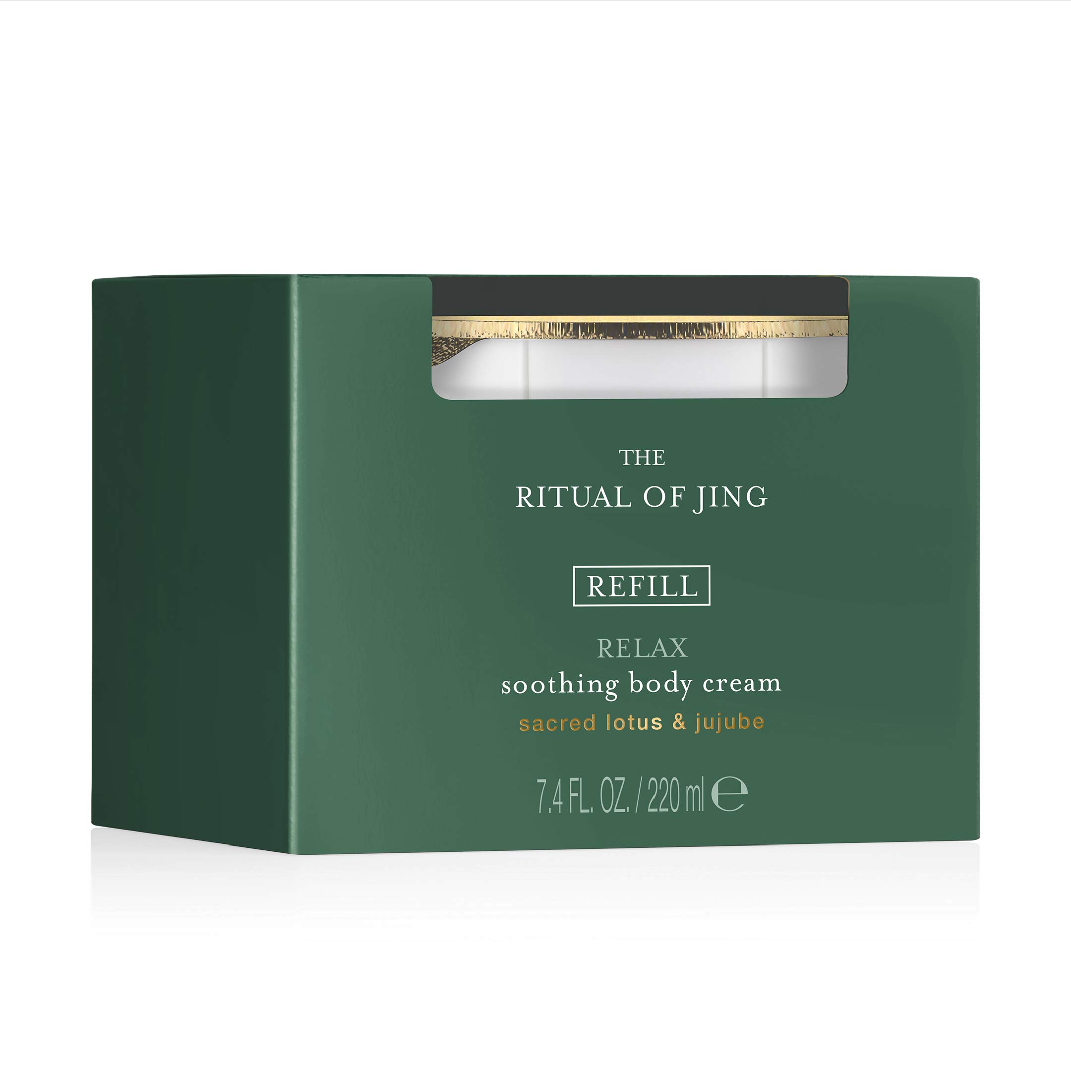 RITUALS Body Cream Refill from The Ritual of Jing, 220 ml - With Sacred Lotus & Jujube - Relaxing & Calming Properties