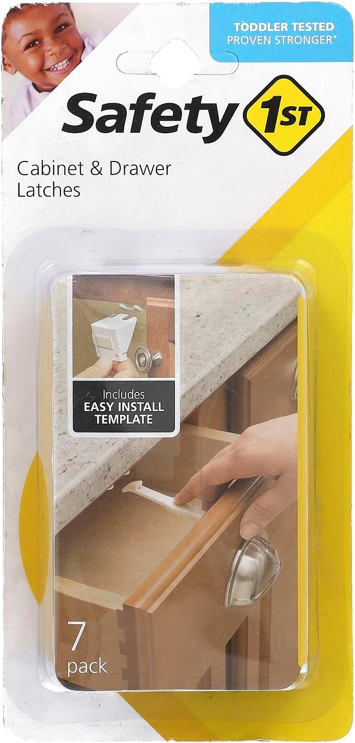 Cabinet and Drawer Latches, 7-Count