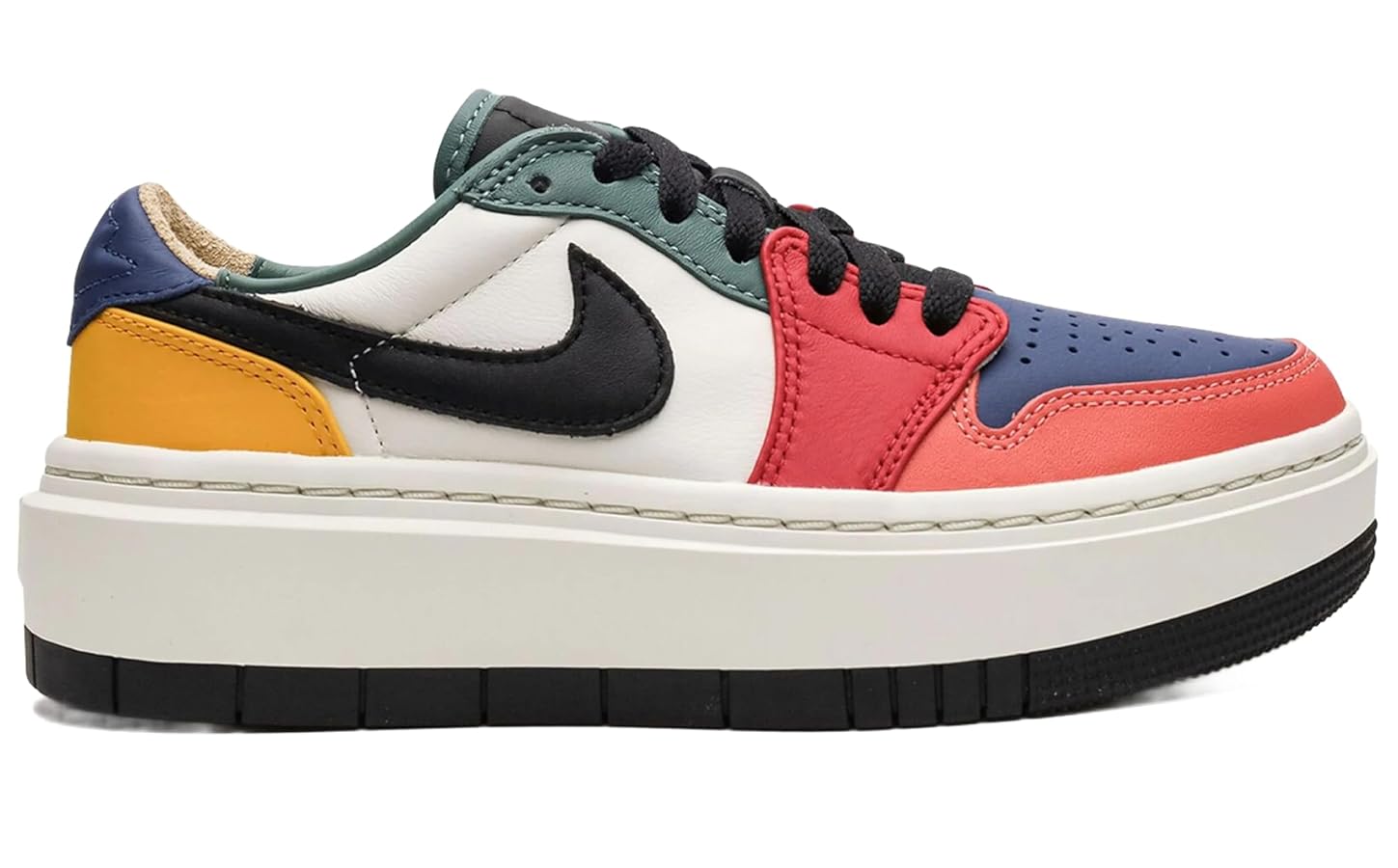 靴 Nike Women's Air Jordan 1 Low Elevate Nike Air Jordan 1 Elevate Low SE Women's Shoes (Sail/Fire