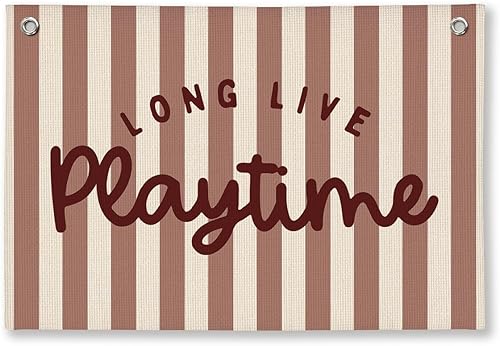 Miniatura 10 de Decoración de pared para sala de juegos, decoración de sala de juegos para niños, pancarta colgante de lino, decoración de pared de sala de juegos