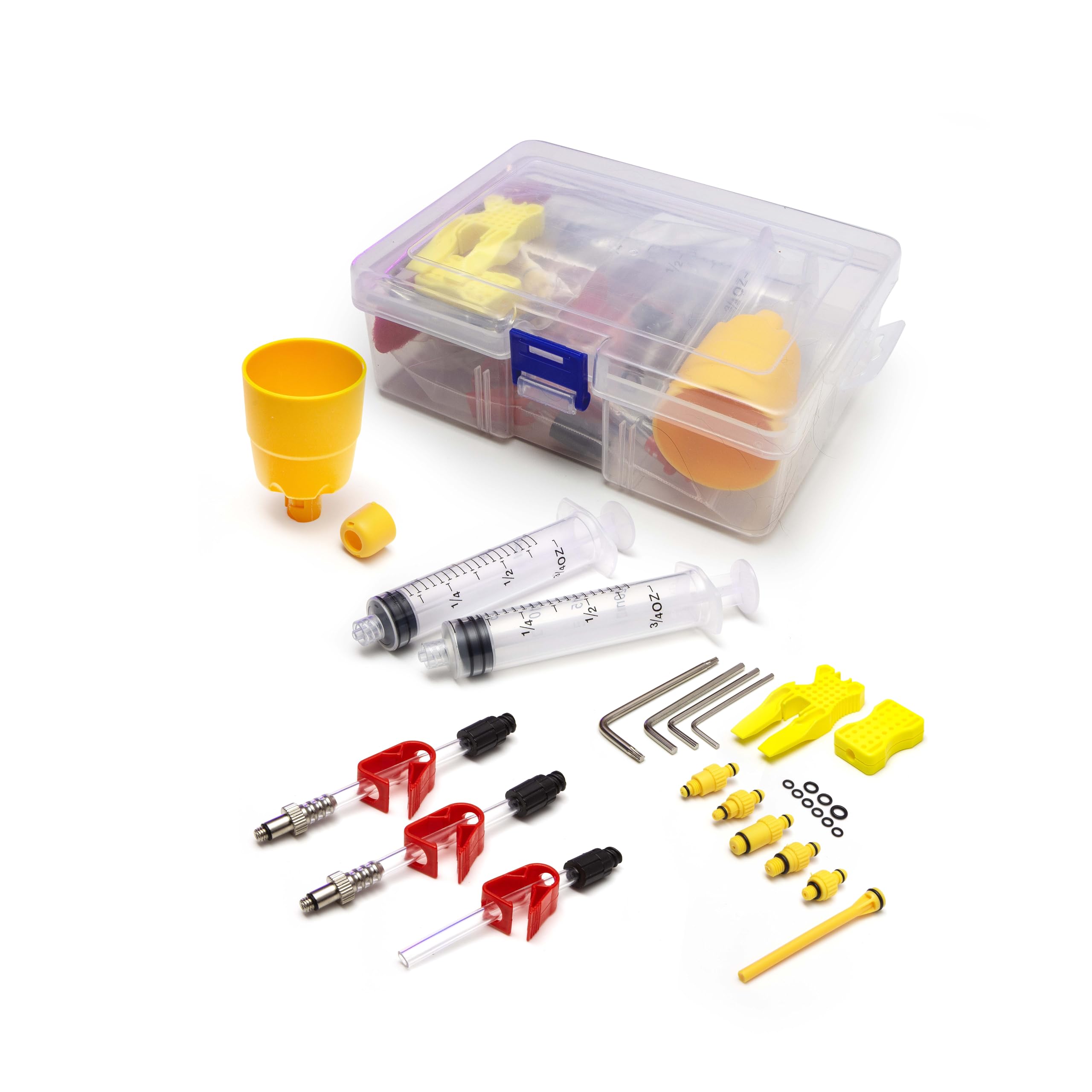 Clarks Cycle Systems Hydraulic Brake Bleed Kit, Compatible with Shimano Hydraulic Brakes