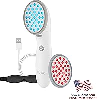 Vista 2 de Spa Sciences CLARO - Sistema de terapia de luz LED azul y rojo clínicamente probado para el acné FDA Cleared-Rechargeable - Tratamiento profesional