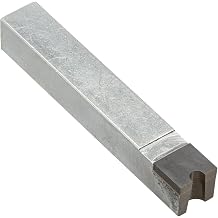 Micro 100 CRT-2 Forming Tool - CRT Style - Brazed, 1/16" Radius, .129" Width, 3/8" Square Shank, 2-1/2" OAL, Uncoated