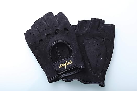 Amazon | [Reisa] パイロットグローブ パイロット手袋 黒 Black