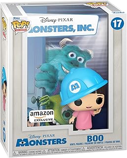 Funko Pop! VHS Cover: Disney - Monsters, Inc., Boo with Hard Hat, Amazon Exclusive
