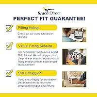 Vista 2 de Breg Muñequera de perfil bajo de 6.5 pulgadas (mano izquierda, XS)