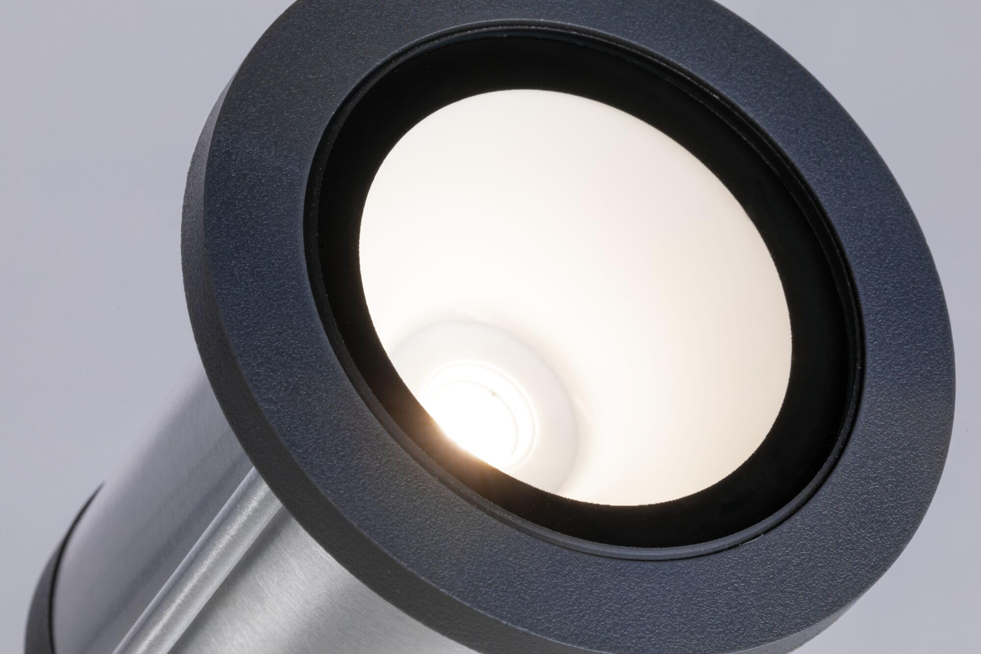 Paulmann 94285 Luminaire d'extérieur LED Plug & Shine spot Classic incl. 1x5,1 watts IP65 Protection contre les immersions Anthracite Éclairage de jardin Métal Blanc chaud 3000 K