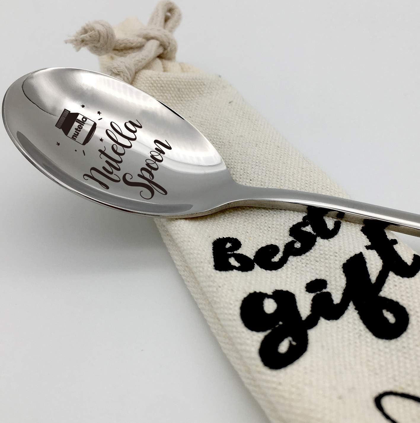 My Peanut Butter Spoon funny Cut Gifts for Family Boy Girl Peanut Butter Lovers Friends Dad/Mom Oldest Daughter,Loves Peanut Butter Lovely Gift,The Long Handle Spoons For Peanut Butter Enthusiasts