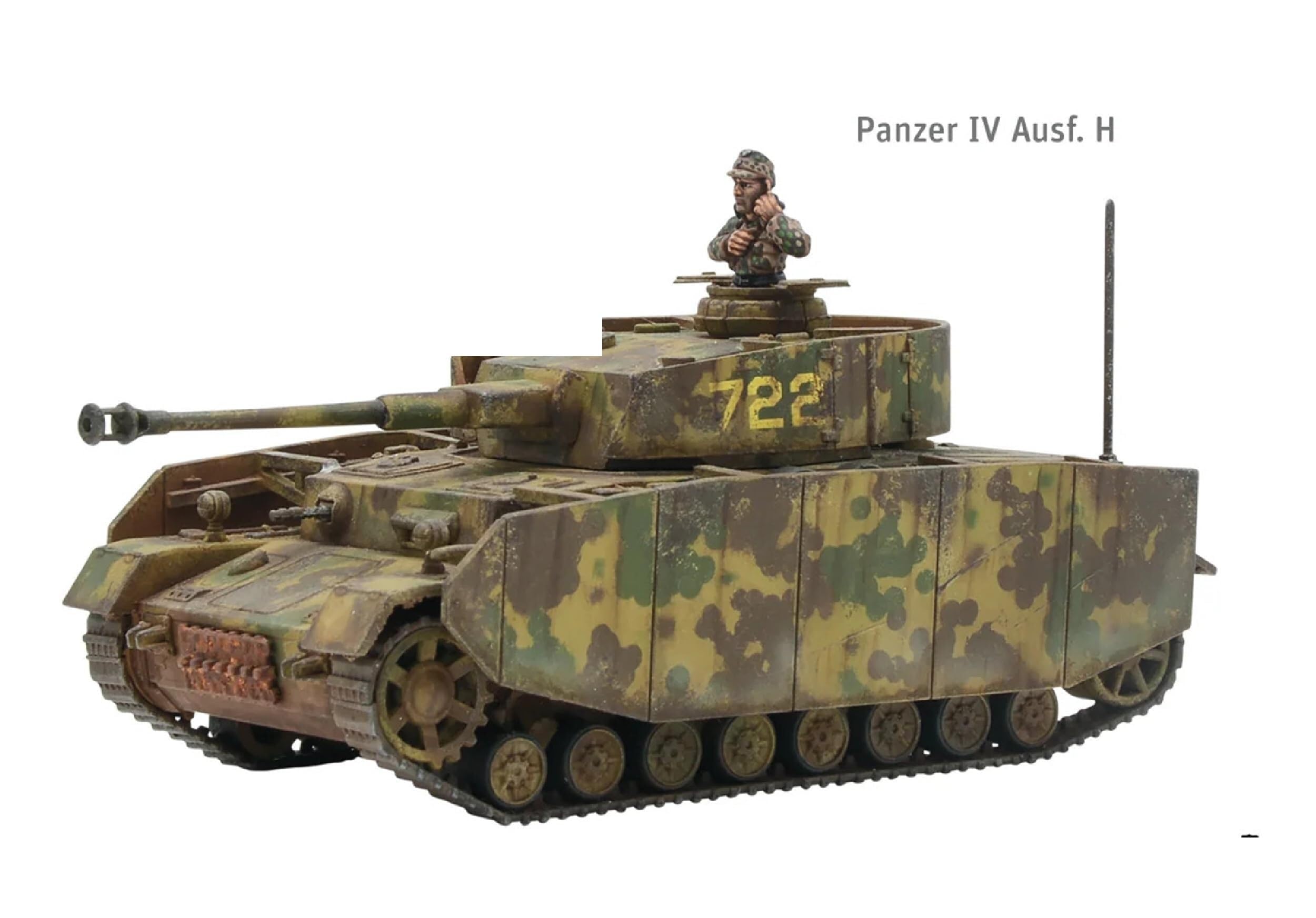 Bolt Action - Panzer IV Ausf.F1 / G/H - WGB.WM.505 -. Warlord Jeux