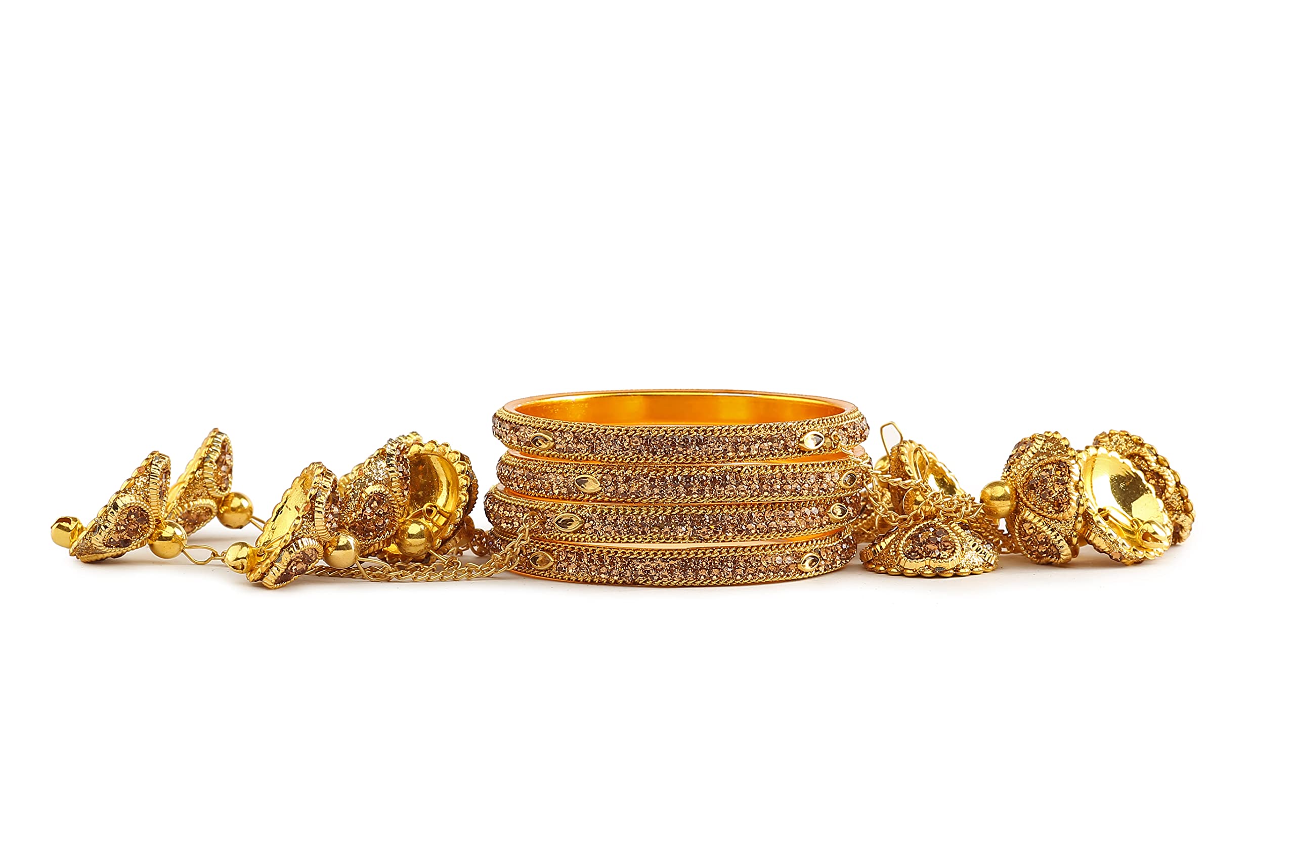 See full amazon price history chart for Rijoli Alloy Metal Jhula Latkan Bangle set For Women & Girls (Pack of 4)(Golden-2.4) Rijoli Alloy Metal Jhula Latkan Bangle set For Women & Girls (Pack of 4)(Golden-2.4) (B09XDSVQ2W) Amazon Price History, Amazon Price Tracker
