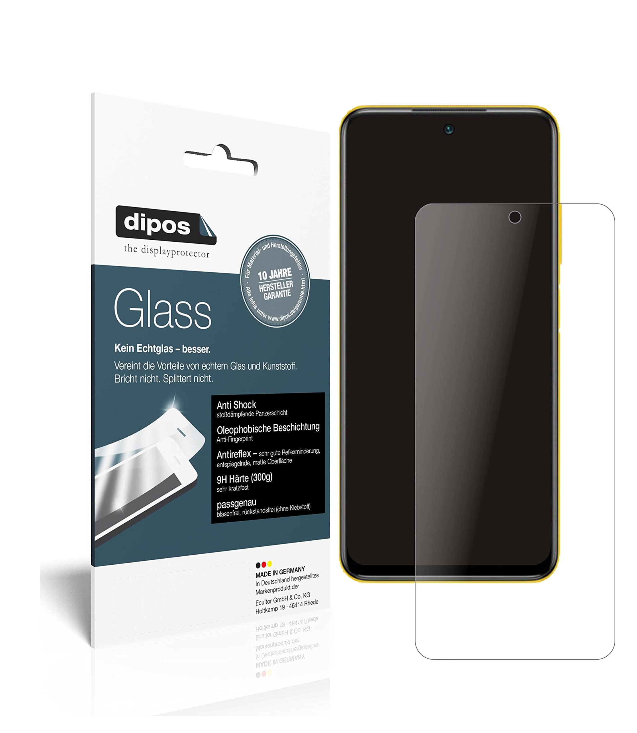 dipos I Pellicola Protettiva Compatibile con Poco M3 PRO 5G Protezione