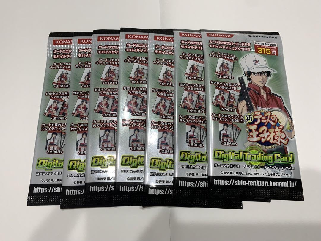 Amazon.co.jp: 新テニスの王子様 デジタルトレーディングカード Vol1 7パック RC30 : ホビー