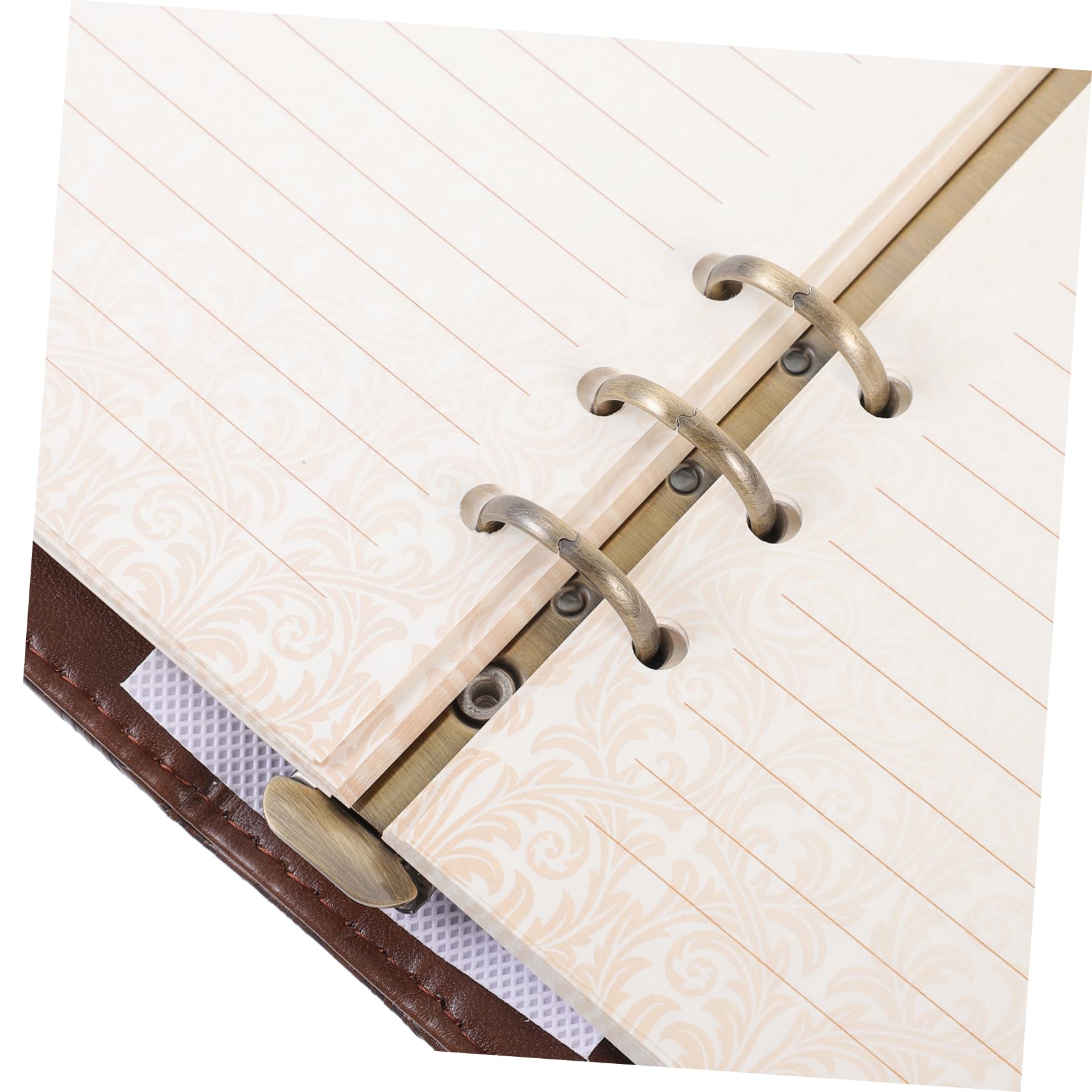 Taccuino Lucchetto Vintage in Pu Formato A5 Marrone | Copertina Resistente All'usura, Carta Interna per Scuola e Ufficio, Stile Retrò per Insegnanti e Studenti