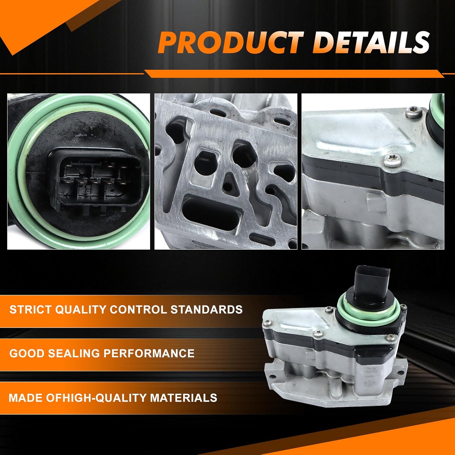 5143151AA 42RLE Transmission Shift Solenoid Block Filter Kit Fits for Chrysler 300 2005-2010 for Dodge Durango 2004-2009 for Jeep Liberty 2003-2012 Replaces# 04800171AA 68059549AA 92887A