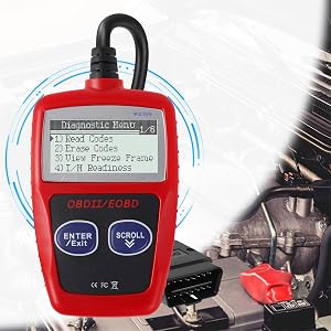 2 PCS Automotive Scanner Engine Tools,Engine OBD 2 Scanner Reading Clearing Fault Code Views Data,Car Engine Code Reader Tool