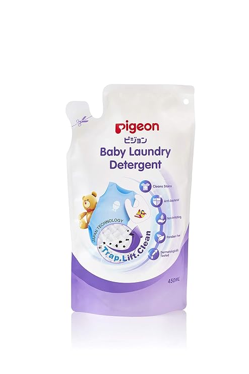 Pigeon Baby Laundry Liquid Detergent 450 ml Refill Pack at Rs. 174