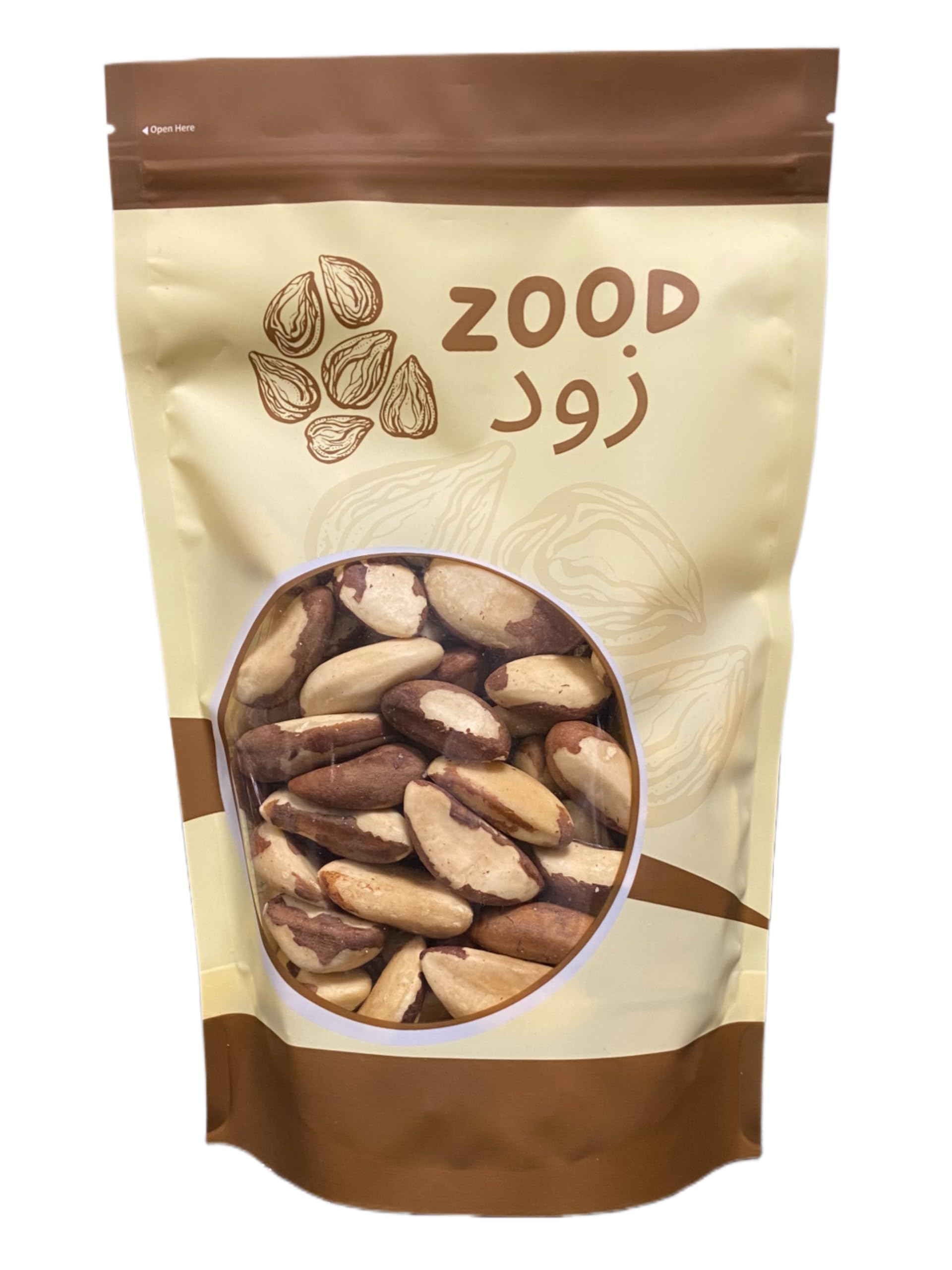 ZOOD | Brazil Nuts Raw | 500 g