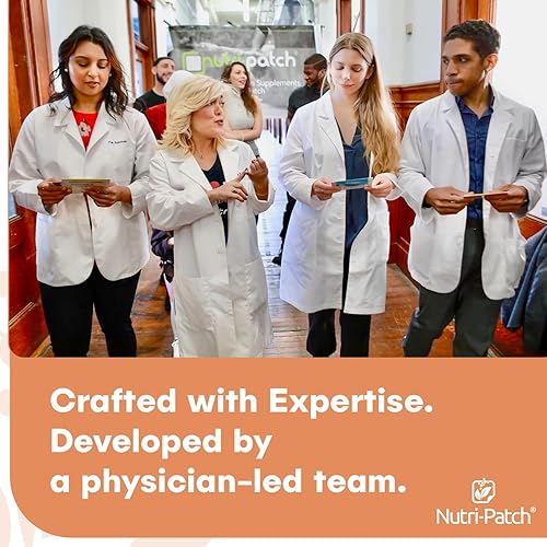 Miniatura 6 de NUTRI-PATCH Parche tópico antioxidante, infundido con vitamina C, glutatión, coenzima Q10, NAC, 30 unidades