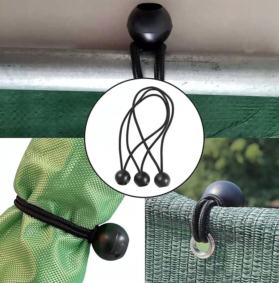 Pulpos Elásticos Con Gancho - Pack De 8 (4 De 30cm Y 4 De 60cm), Multiusos Para Amarrar Equipaje Y Camping