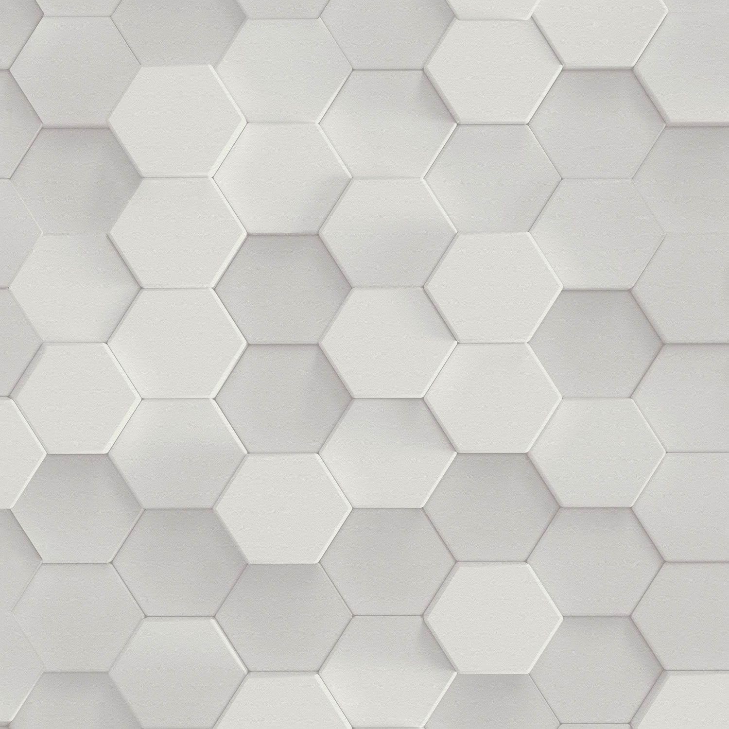 Papier peint effet carrelage gris blanc Profhome 387231-GU intissé de 5,33 m2
