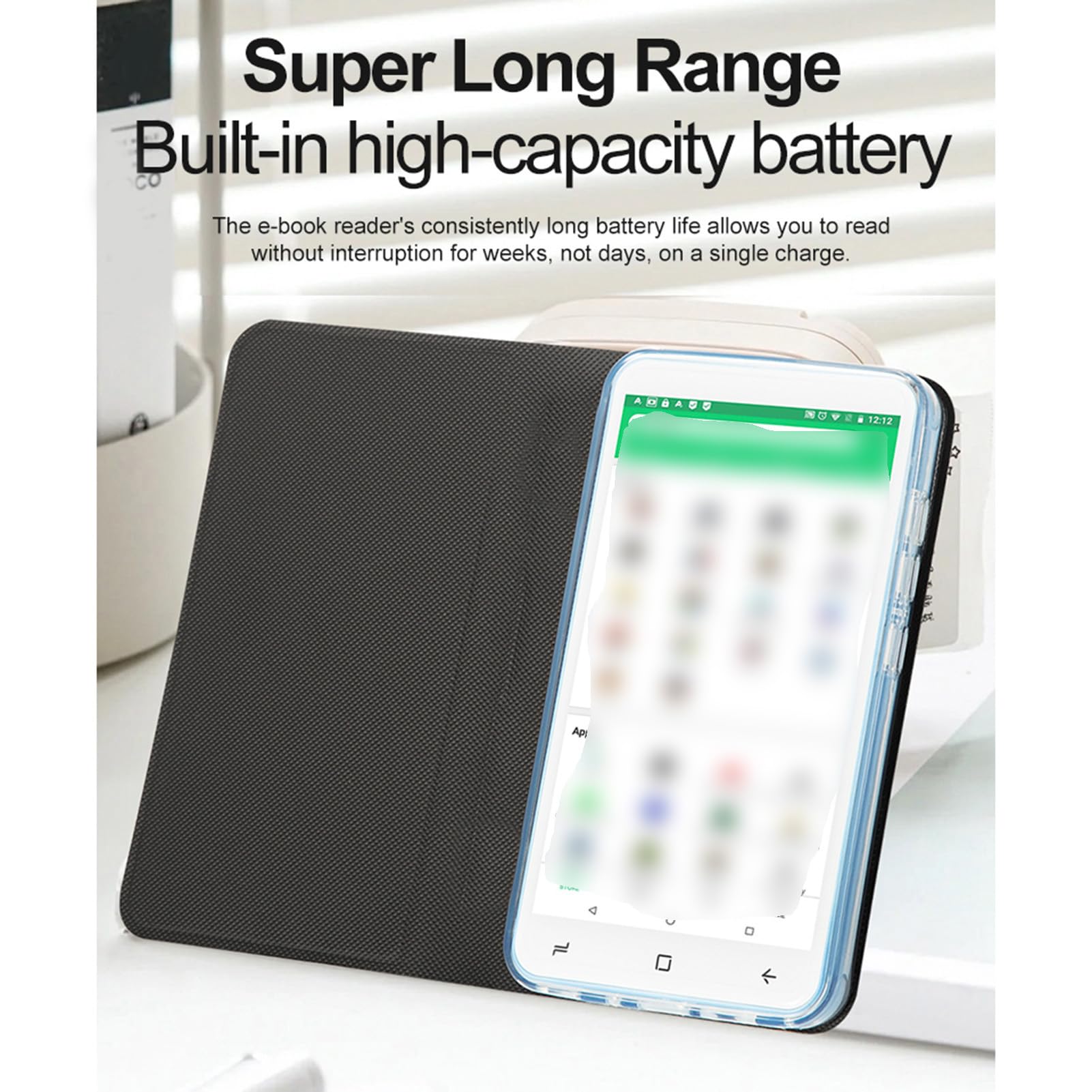 VBESTLIFE Handschrift-Tablet E-Reader 5 Zoll, Eye-Guard-Bildschirm mit 5-MP-Kamera und Drahtloser Konnektivität für Tragbares Lesen