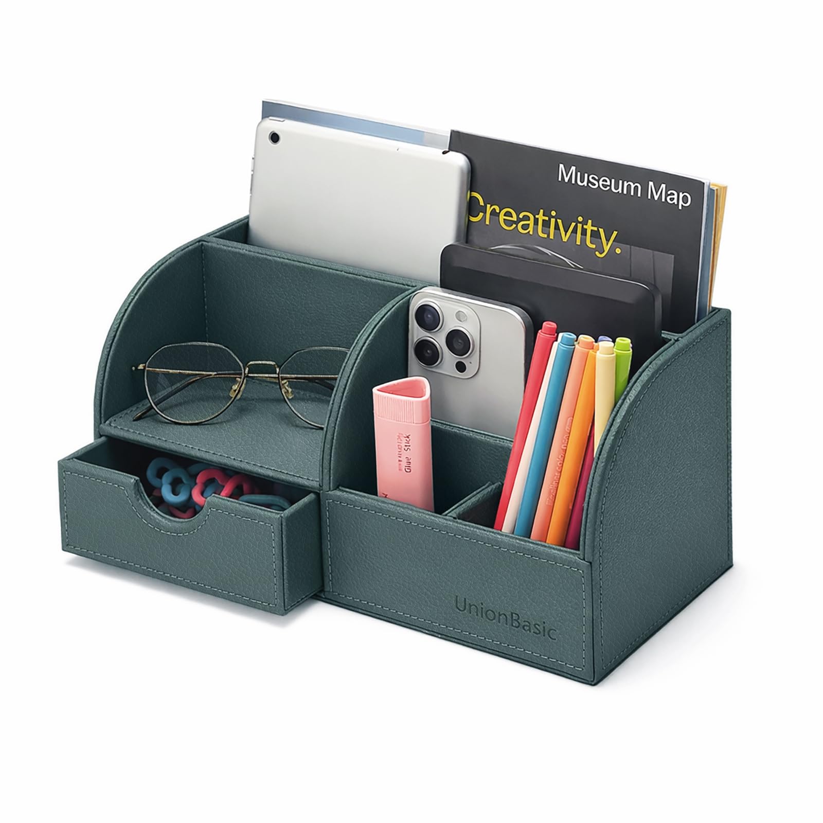 Amazon.com: UnionBasic Desk Organizer - Multifunctional Leather