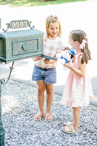 Miniatura 11 de Juguete interactivo de peluche y buzón con letras reales enviadas por correo para niños