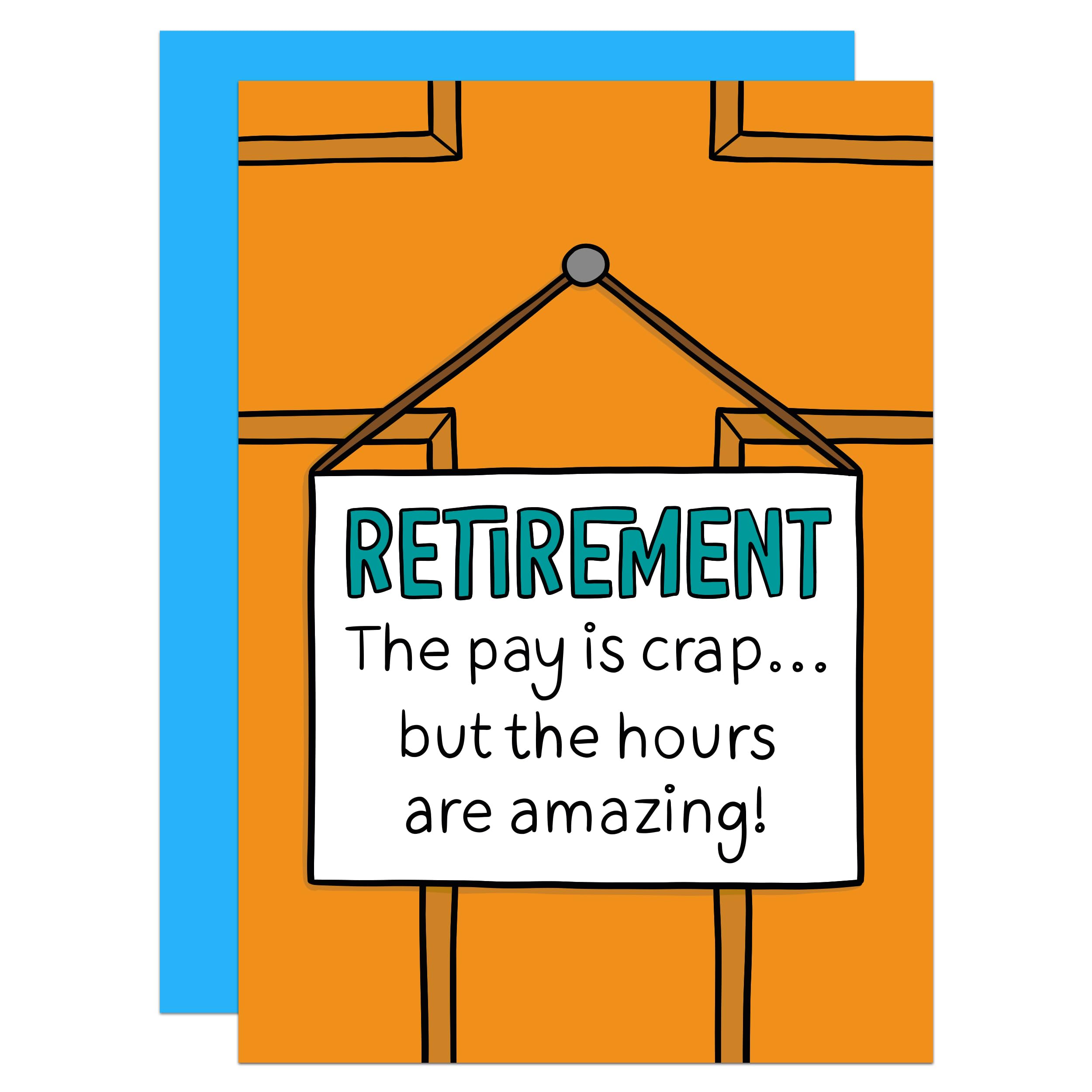 Funny Retirement Card, Leaving Work, For Colleague, Congratulations, From Employer, Gift for Employee