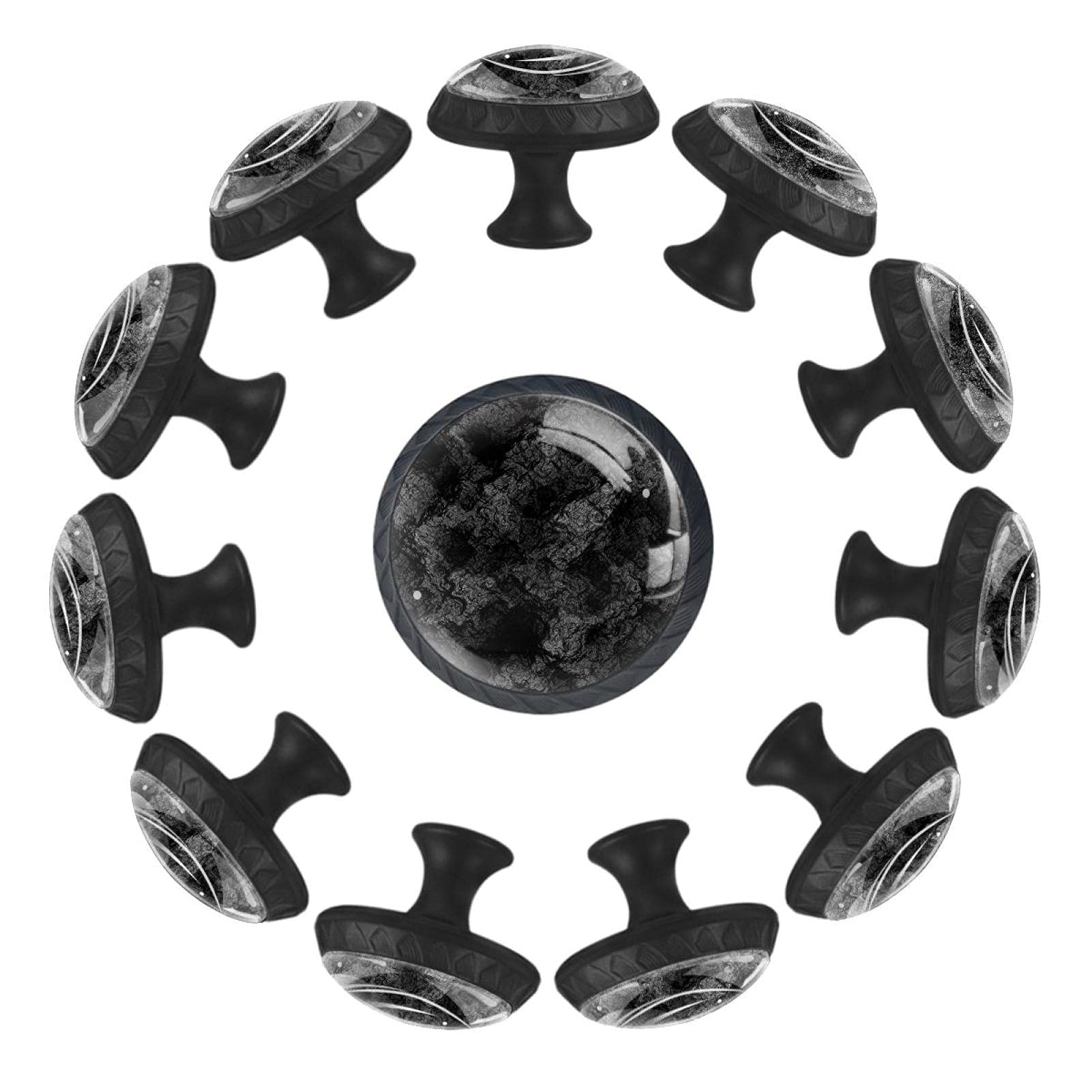 Boutons de tiroir ronds 35 mm Bumpy Rock pour réparer et relooker une commode